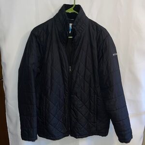 Columbia Wonens 1X Quilted Puffer Jacket Black
